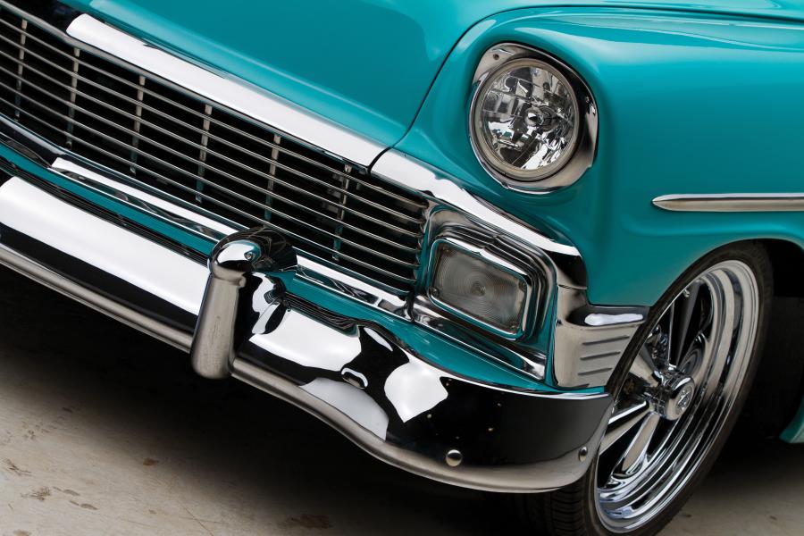  Chevrolet Two-Ten Custom 2-Door Sedan 1956 года  (фото 11 из 21)